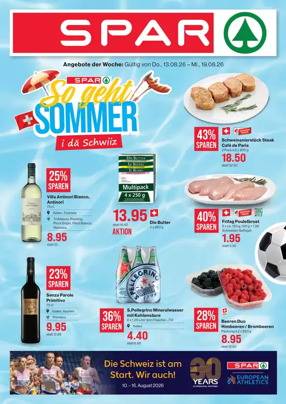 SPAR Katalog | Aktuälli Sonderaktione | 2026-08-13T00:00:00.000Z - 2026-08-19T00:00:00.000Z