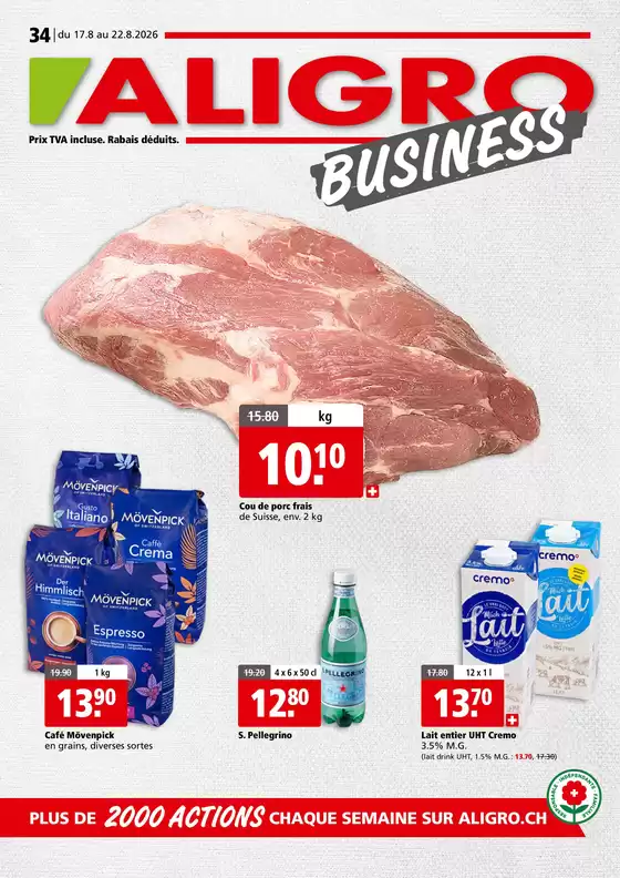 Aligro Katalog | Actions BUSINESS #34 | 2026-08-17T00:00:00.000Z - 2026-08-22T00:00:00.000Z