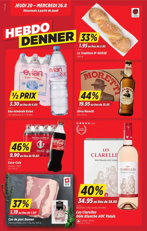 Denner Katalog | 2026-34-fr | 2026-08-20T00:00:00.000Z - 2026-08-26T00:00:00.000Z