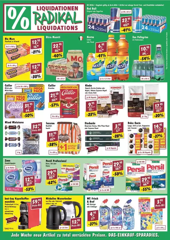 Radikal Katalog | Radikal Aktuelle Wochenhits - DE | 2026-08-26T00:00:00.000Z - 2026-08-26T00:00:00.000Z