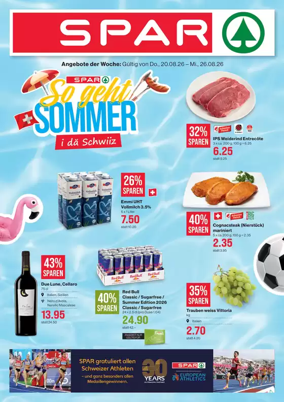 SPAR Katalog | Üsi beste Schnäppchen | 2026-08-20T00:00:00.000Z - 2026-08-26T00:00:00.000Z