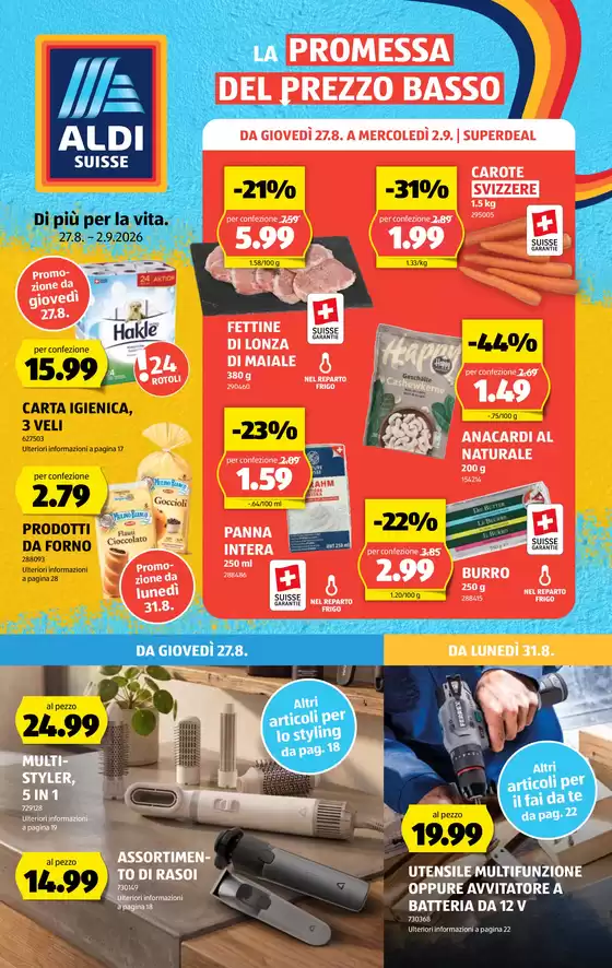 Aldi Katalog | Groossi Uswahl a Ängbot | 2026-08-27T00:00:00.000Z - 2026-09-02T00:00:00.000Z