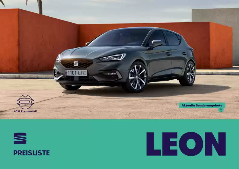 Seat Katalog in Basel | Seat SEAT Leon 5Neuwagenprogramm MY27 072026 | 2026-08-22T00:00:00.000Z - 2026-09-05T00:00:00.000Z