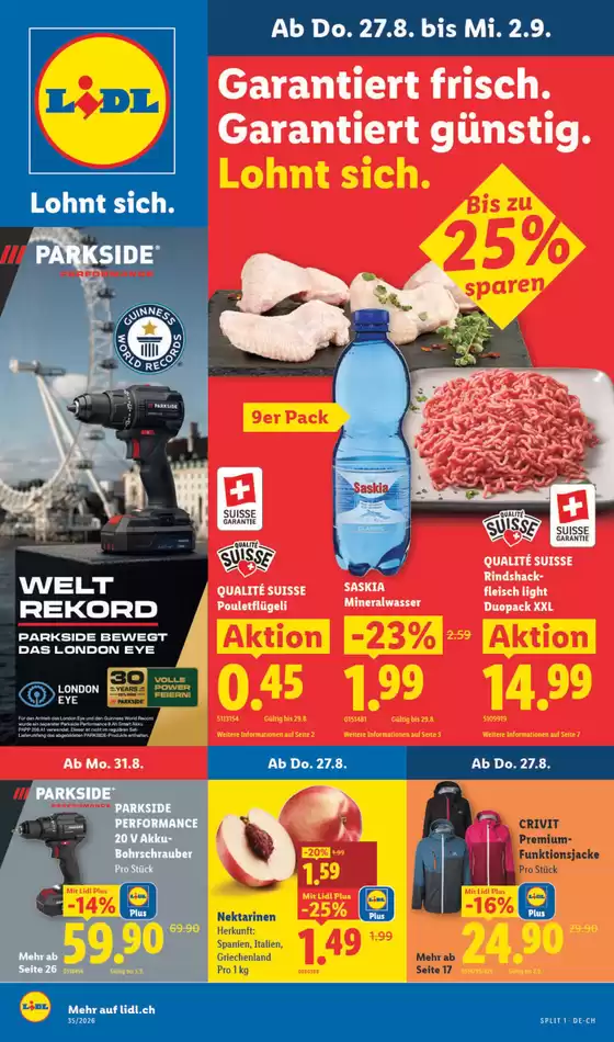 Lidl Katalog | 27.8. - 2.9. | 2026-08-27T00:00:00.000Z - 2026-09-02T00:00:00.000Z
