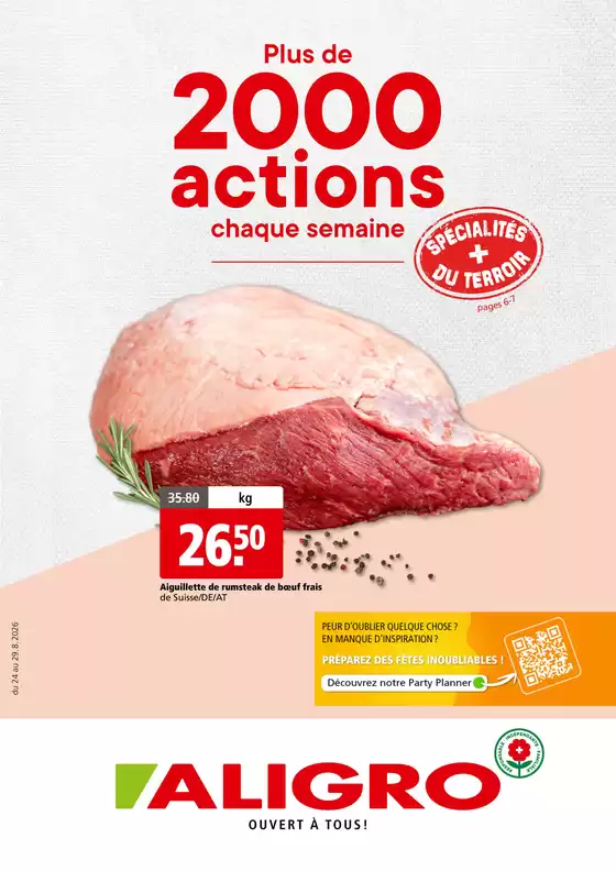 Aligro Katalog in Riehen | Actions GORUMAND #35 | 2026-08-24T00:00:00.000Z - 2026-08-29T00:00:00.000Z