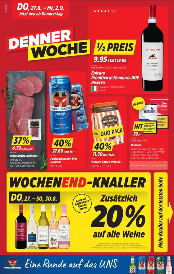 Denner Katalog in Buchs | 2026-35-de | 2026-08-27T00:00:00.000Z - 2026-09-02T00:00:00.000Z