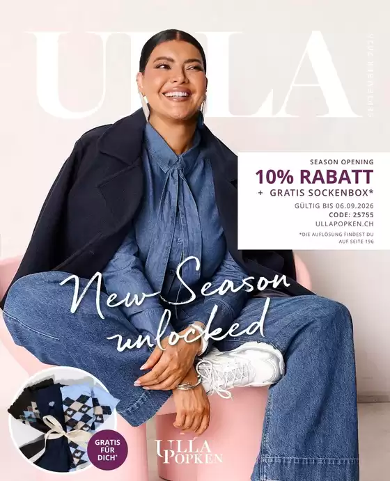 Ulla Popken Katalog in Zürich | Ulla Popken reklamblad - DE | 2026-08-28T00:00:00.000Z - 2026-09-06T00:00:00.000Z