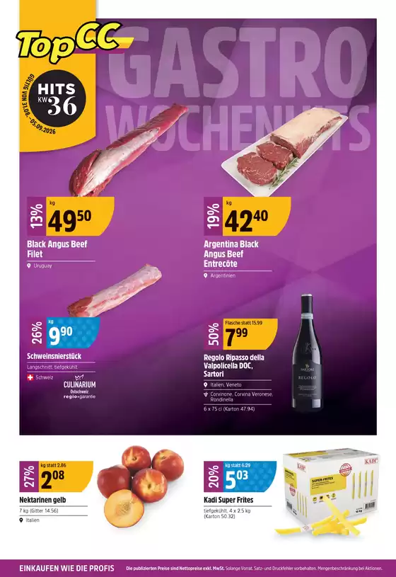 TopCC Katalog in Wettingen | TopCC reklamblad | 2026-08-31T00:00:00.000Z - 2026-09-05T00:00:00.000Z
