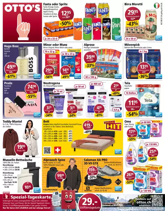Otto's Katalog in Wettingen | Wochenzeitung kw37 | 2026-08-01T00:00:00.000Z - 2026-09-30T00:00:00.000Z
