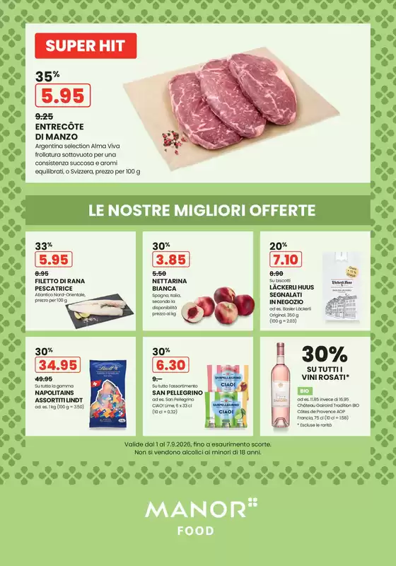 Manor Katalog | Il catalogo attuale - IT | 2026-09-01T00:00:00.000Z - 2026-09-07T00:00:00.000Z