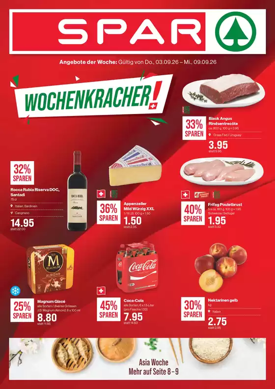SPAR Katalog | Tolles Ängbot für alli Chunde | 2026-09-03T00:00:00.000Z - 2026-09-09T00:00:00.000Z