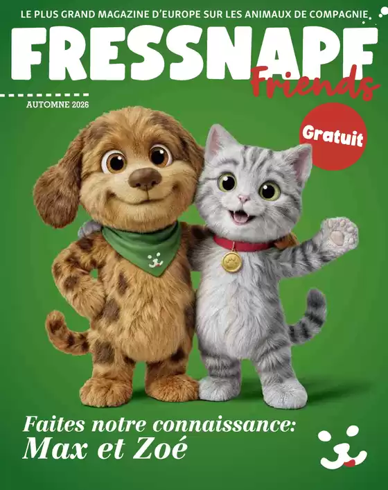 Fressnapf Katalog in Onex | Magazine Fressnapf - FR | 2026-09-01T00:00:00.000Z - 2026-11-30T00:00:00.000Z