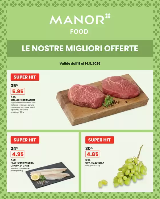 Manor Katalog | Top-Ängbot für Sparfüchse | 2026-09-08T00:00:00.000Z - 2026-09-14T00:00:00.000Z