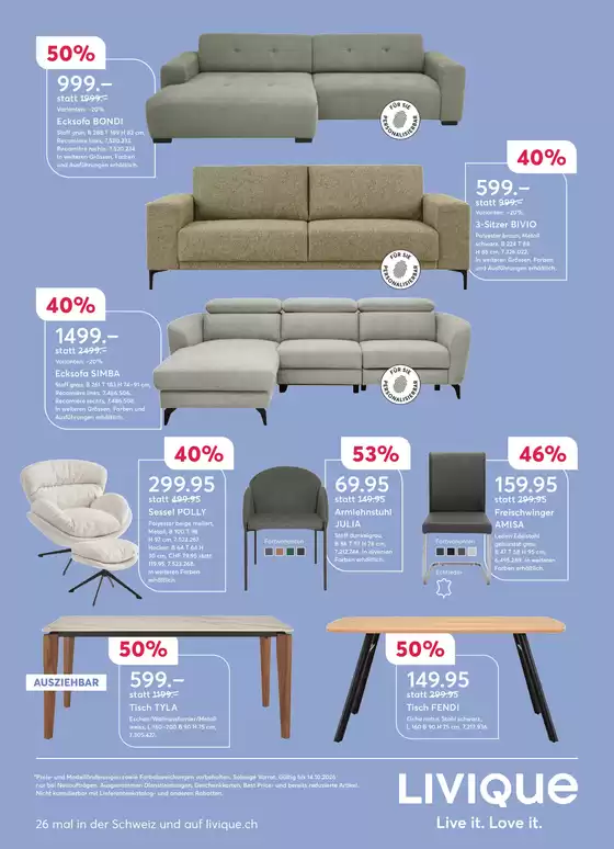 Livique Katalog | Livique reklamblad | 2026-09-17T00:00:00.000Z - 2026-10-14T00:00:00.000Z