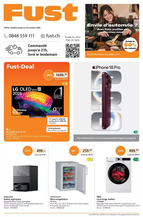 Fust Katalog in Zollikofen | FF10-26FR | 2026-09-21T00:00:00.000Z - 2026-10-05T00:00:00.000Z
