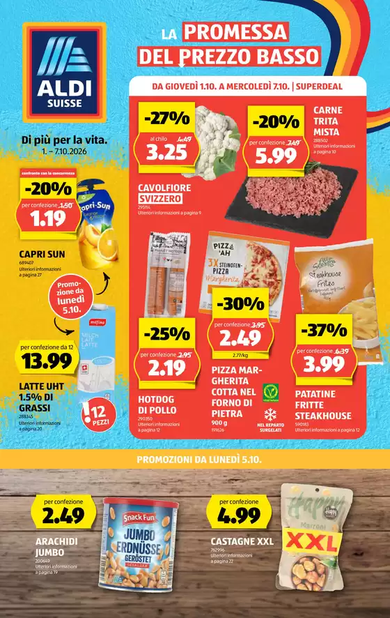 Aldi Katalog in Burgdorf | Jetzt spare mit üse Deals | 2026-10-01T00:00:00.000Z - 2026-10-07T00:00:00.000Z