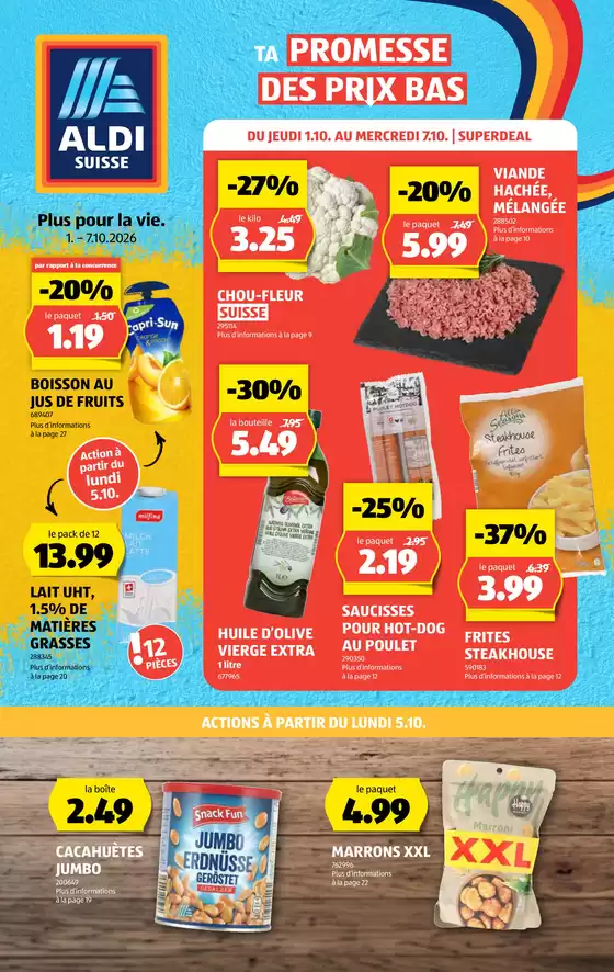 Aldi Katalog in Burgdorf | Attraktiivi Sonderängbot für alli | 2026-10-01T00:00:00.000Z - 2026-10-07T00:00:00.000Z