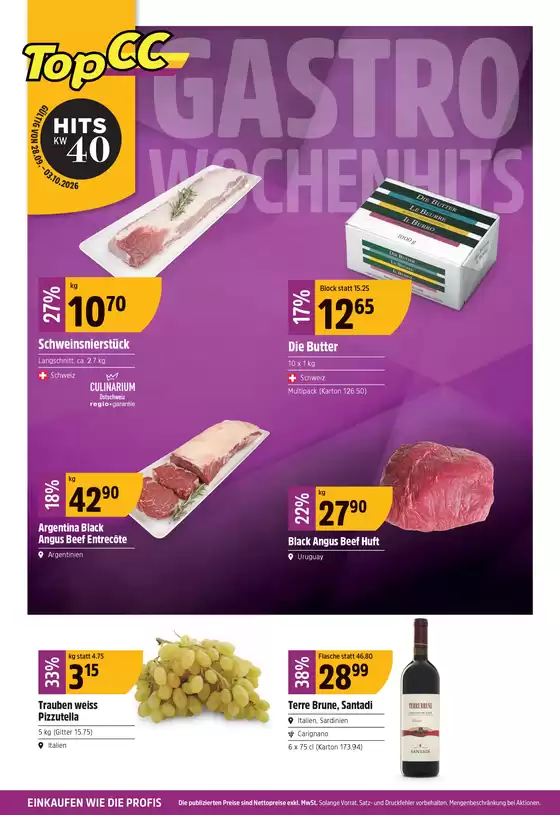 TopCC Katalog in Basel | TopCC reklamblad | 2026-09-28T00:00:00.000Z - 2026-10-03T00:00:00.000Z