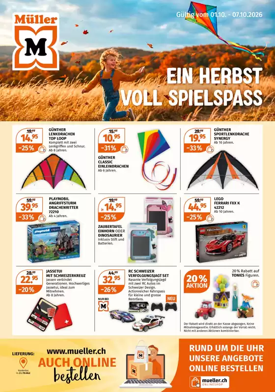 Müller Katalog | Spielwaren für Gross Klein | 2026-09-30T00:00:00.000Z - 2026-10-07T00:00:00.000Z