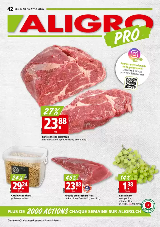 Aligro Katalog | Actions PRO #42 | 2026-10-12T00:00:00.000Z - 2026-10-17T00:00:00.000Z
