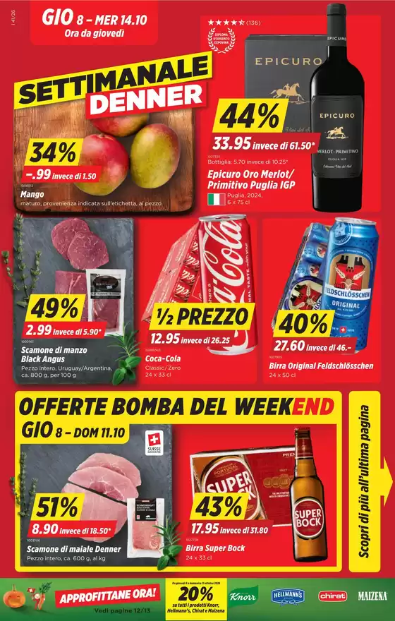 Denner Katalog in Mendrisio | 2026-41-it | 2026-10-08T00:00:00.000Z - 2026-10-14T00:00:00.000Z