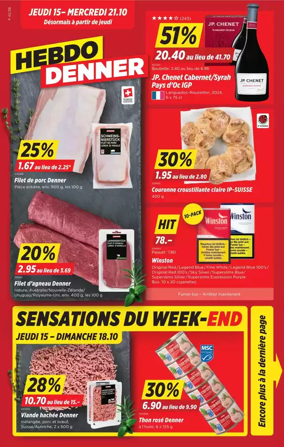Denner Katalog | 2026-42-fr | 2026-10-15T00:00:00.000Z - 2026-10-21T00:00:00.000Z