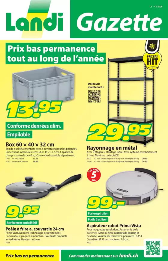 Landi Katalog | Neui Ängbot zum Entdecke | 2026-10-12T00:00:00.000Z - 2026-10-18T00:00:00.000Z