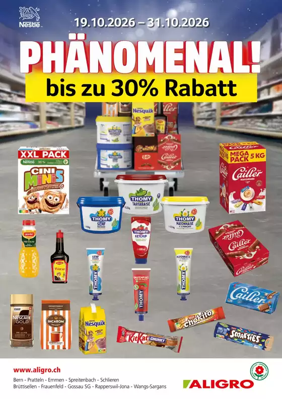 Aligro Katalog | Ängbot für Schnäppchenjäger | 2026-10-19T00:00:00.000Z - 2026-10-31T00:00:00.000Z