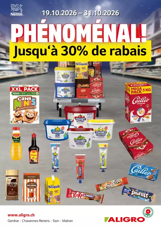 Aligro Katalog | Offre Nestlé #43-44 | 2026-10-19T00:00:00.000Z - 2026-10-31T00:00:00.000Z