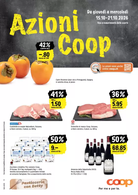Coop City Katalog in St. Gallen | Exklusivi Deals und Schnäppchen | 2026-10-15T00:00:00.000Z - 2026-10-21T00:00:00.000Z