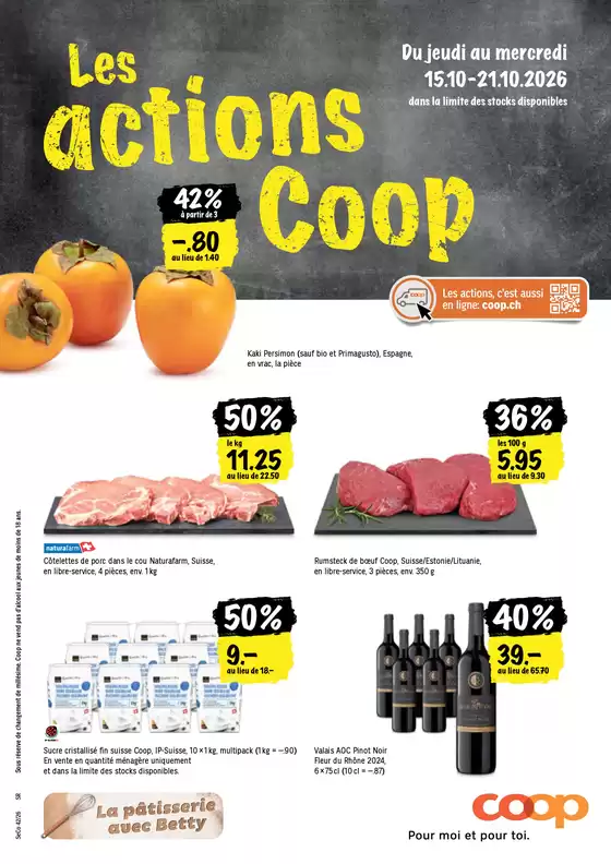 Coop City Katalog in St. Gallen | Exklusivi Schnäppchen | 2026-10-15T00:00:00.000Z - 2026-10-21T00:00:00.000Z