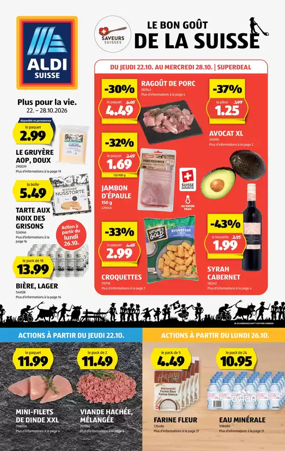 Aldi Katalog in St. Gallen | Üsi beste Schnäppchen | 2026-10-22T00:00:00.000Z - 2026-10-28T00:00:00.000Z