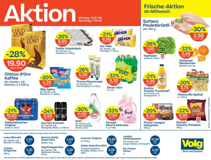 Volg Katalog in St. Gallen | Volg Catalog | 2026-10-12T00:00:00.000Z - 2026-10-17T00:00:00.000Z