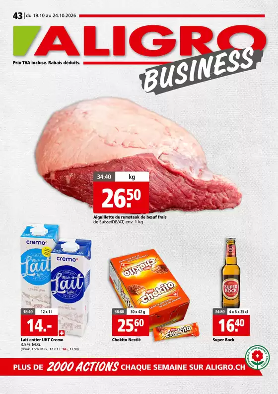 Aligro Katalog | Actions BUSINESS #43 | 2026-10-19T00:00:00.000Z - 2026-10-24T00:00:00.000Z