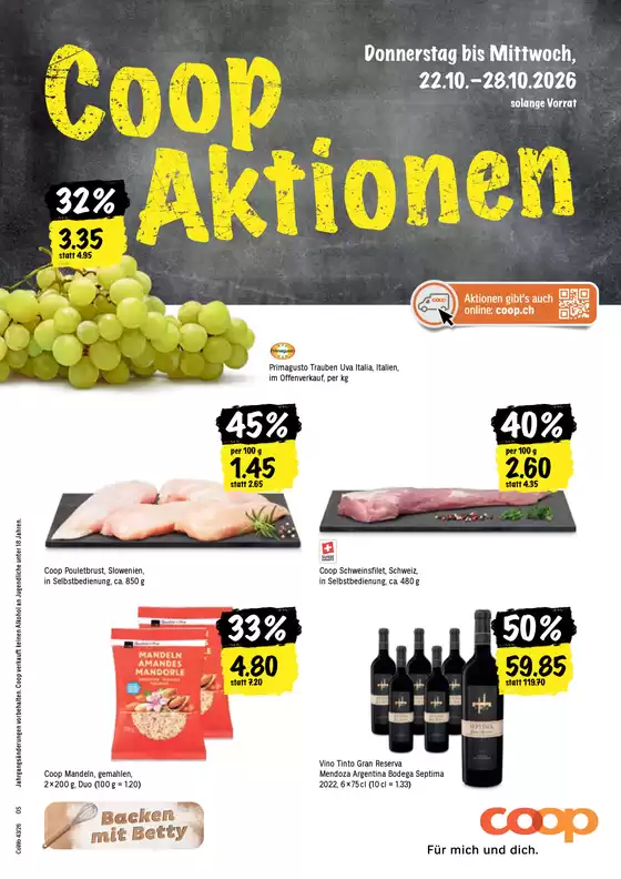 Coop Katalog in Genève | Top-Deals und Rabatt | 2026-10-22T00:00:00.000Z - 2026-10-28T00:00:00.000Z