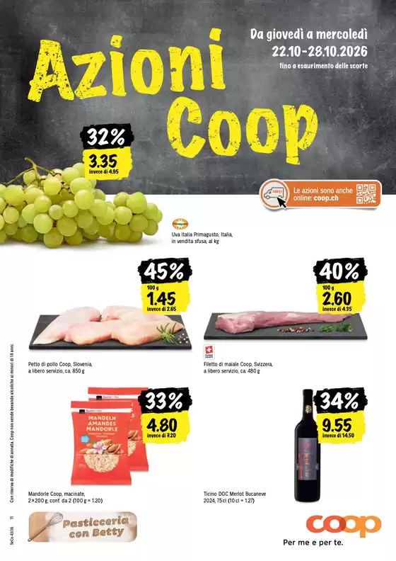 Coop Katalog in Genève | Top-Ängbot für Sparfüchse | 2026-10-22T00:00:00.000Z - 2026-10-28T00:00:00.000Z