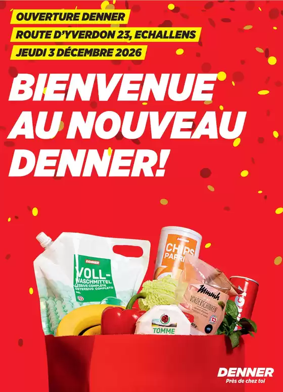 Denner Katalog in Genève | 1602EchallensDennerCHNEUEROEFF155x215COfHE | 2026-12-03T00:00:00.000Z - 2026-12-03T00:00:00.000Z
