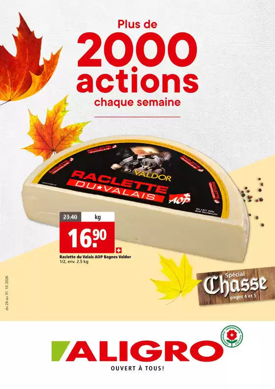 Aligro Katalog | Actions GOURMAND #44 | 2026-10-26T00:00:00.000Z - 2026-10-31T00:00:00.000Z