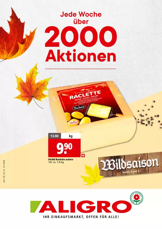Aligro Katalog | Attraktiivi Ängbot entdecke | 2026-10-26T00:00:00.000Z - 2026-10-31T00:00:00.000Z