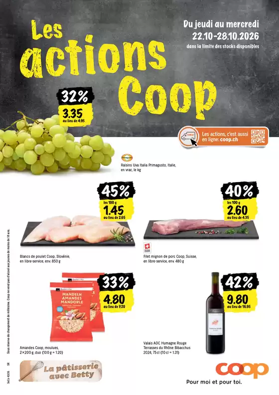 Coop City Katalog in Lugano | Tolles Ängbot für alli Chunde | 2026-10-22T00:00:00.000Z - 2026-10-28T00:00:00.000Z