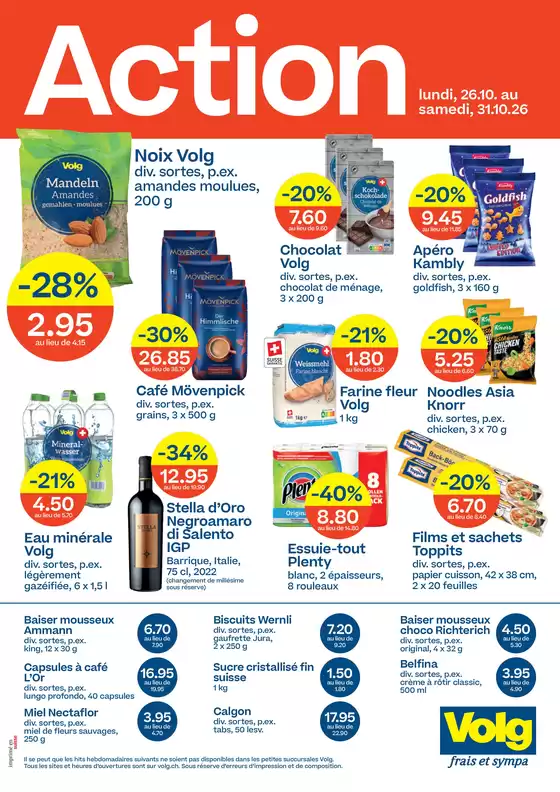 Volg Katalog in Lugano | Jetzt spare mit üse Deals | 2026-10-26T00:00:00.000Z - 2026-10-31T00:00:00.000Z