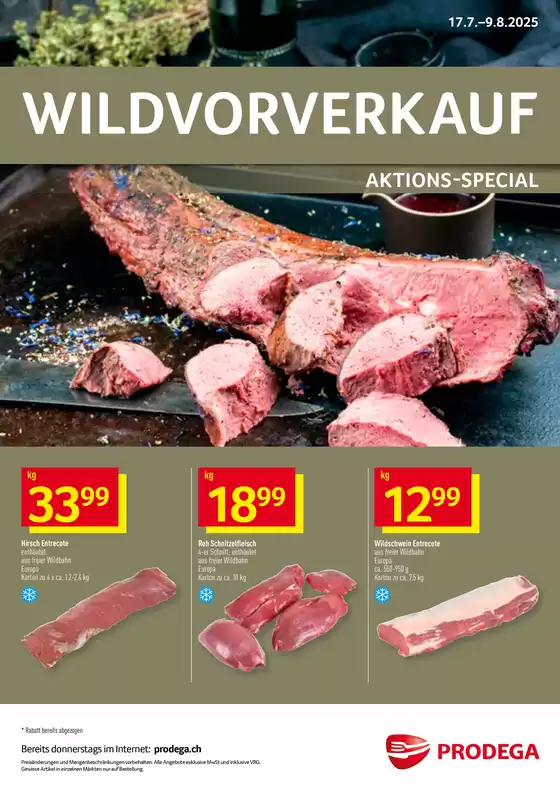 Prodega Katalog in Winterthur | Ängbot für Schnäppchenjäger | 2025-07-17T00:00:00.000Z - 2025-08-09T00:00:00.000Z