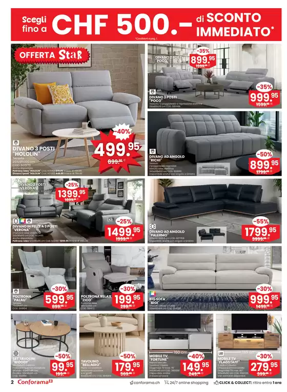 Conforama reklamblad - IT