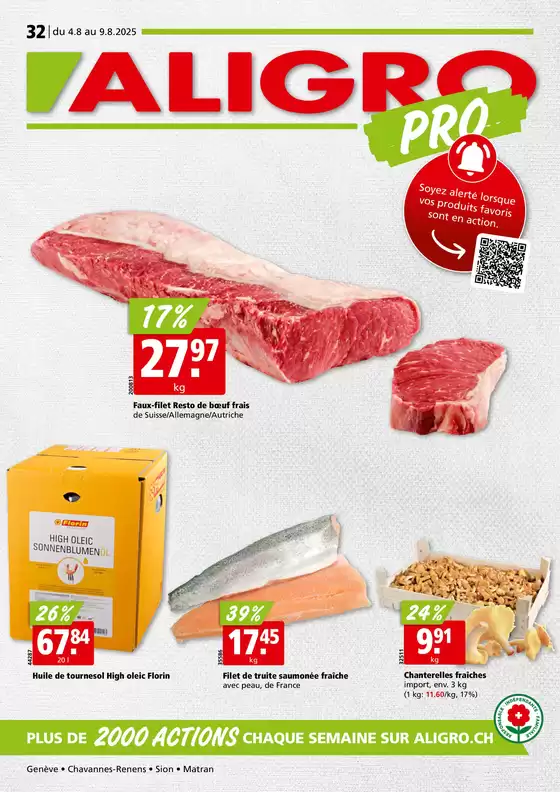 Aligro Katalog | Actions PRO #32 | 2025-08-04T00:00:00.000Z - 2025-08-09T00:00:00.000Z