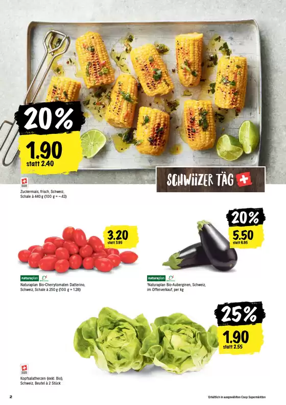 Aktuälli Sonderaktione