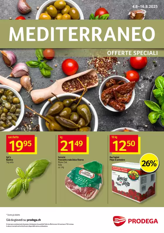 Prodega Katalog in Lugano | Top-Ängbot für alli Schnäppchenjäger | 2025-08-04T00:00:00.000Z - 2025-08-16T00:00:00.000Z