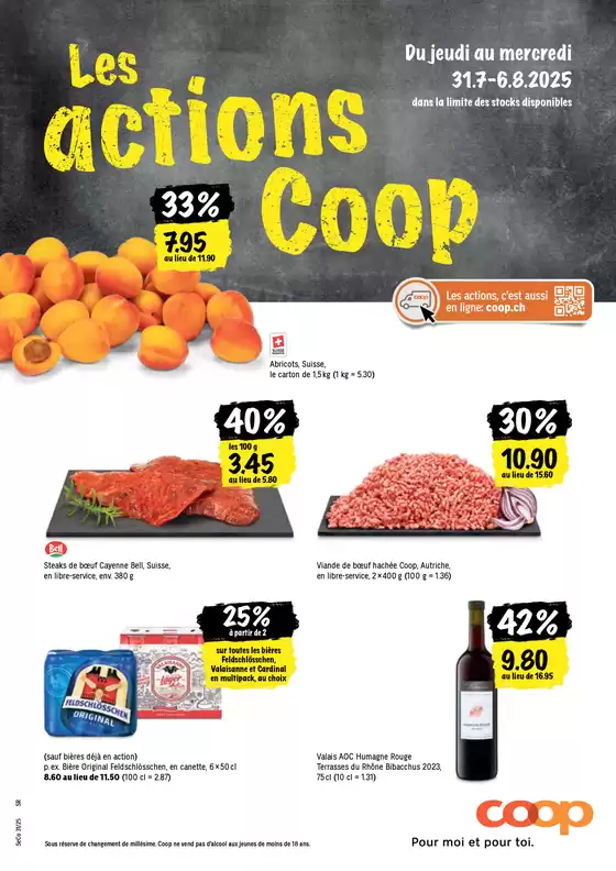 Coop City Katalog in Zollikofen | Sonderängbot für Sie | 2025-07-31T00:00:00.000Z - 2025-08-06T00:00:00.000Z