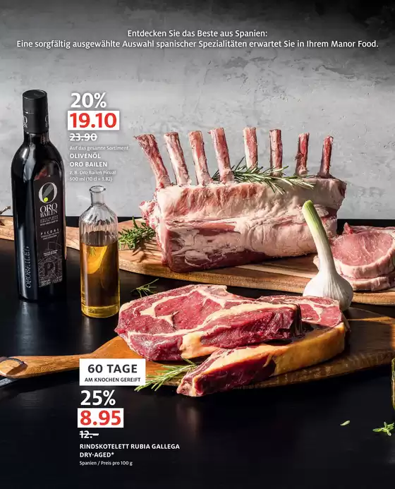 Flyer «Spanische Köstlichkeiten» - DE
