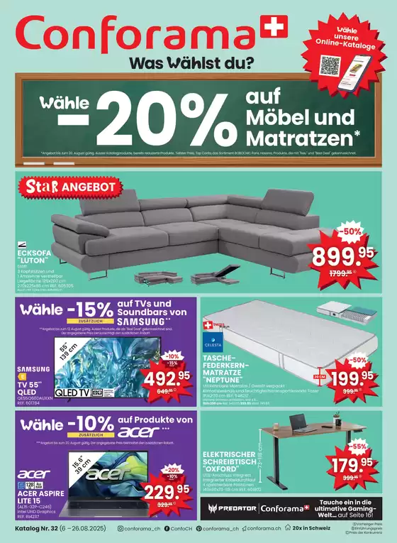 Conforama reklamblad - DE