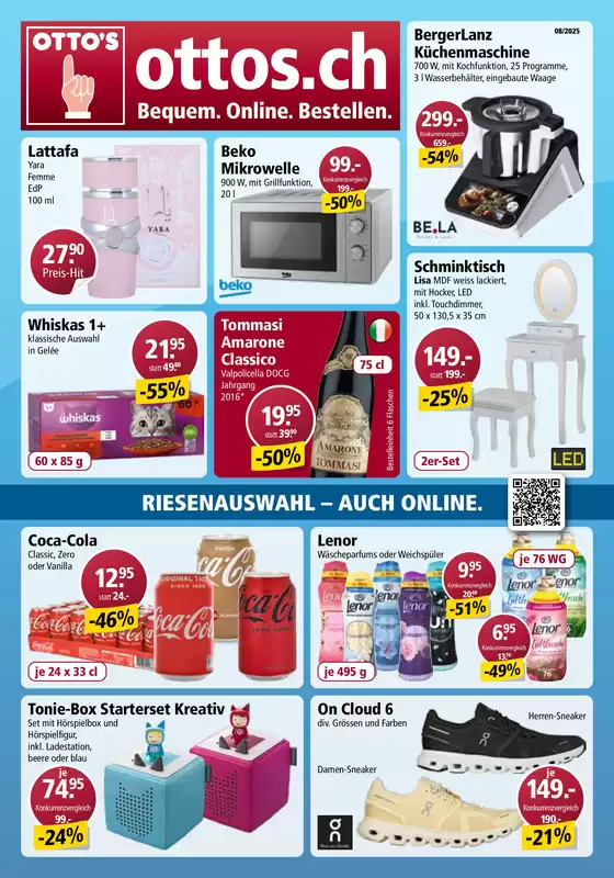 Otto's Katalog in Lausanne | ONLINE-KATALOG - DE | 2025-08-18T00:00:00.000Z - 2025-08-31T00:00:00.000Z